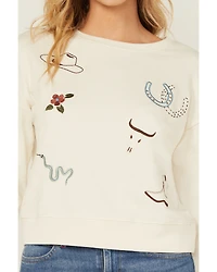 Pendleton Women's Conversation Print Sweatshirt