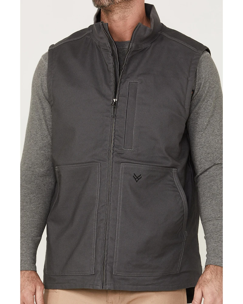 Hawx Men's Pro Zip-Front Insulated Work Vest