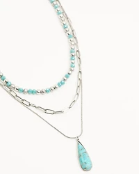 Shyanne Women's Ridge Canyon Turquoise Layered Necklace