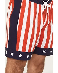 Rock & Roll Denim Men's Americana Stretch Drawcord Shorts