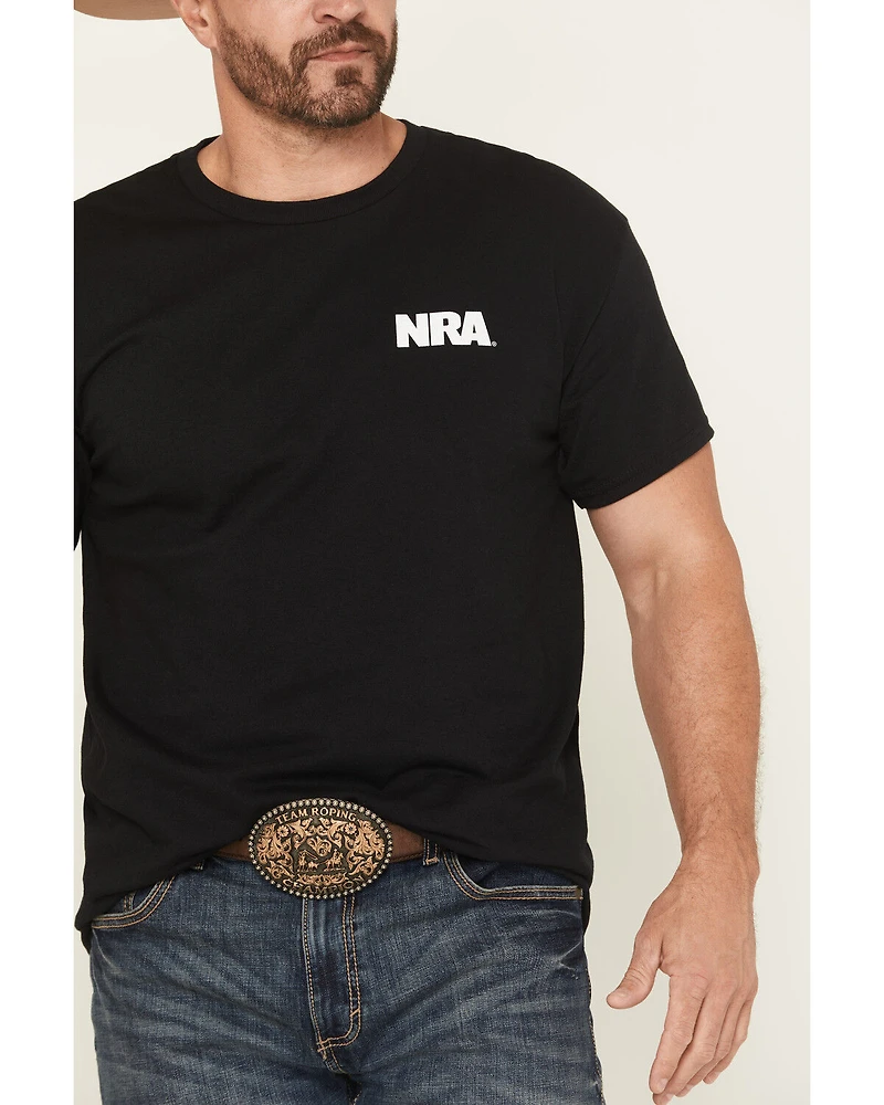 NRA Men's 2nd Amendment Patriotic Short Sleeve Graphic T-Shirt