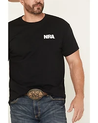 NRA Men's 2nd Amendment Patriotic Short Sleeve Graphic T-Shirt