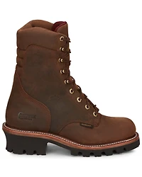 Chippewa Men's 9" Waterproof Insulated Logger Work Boots - Steel Toe