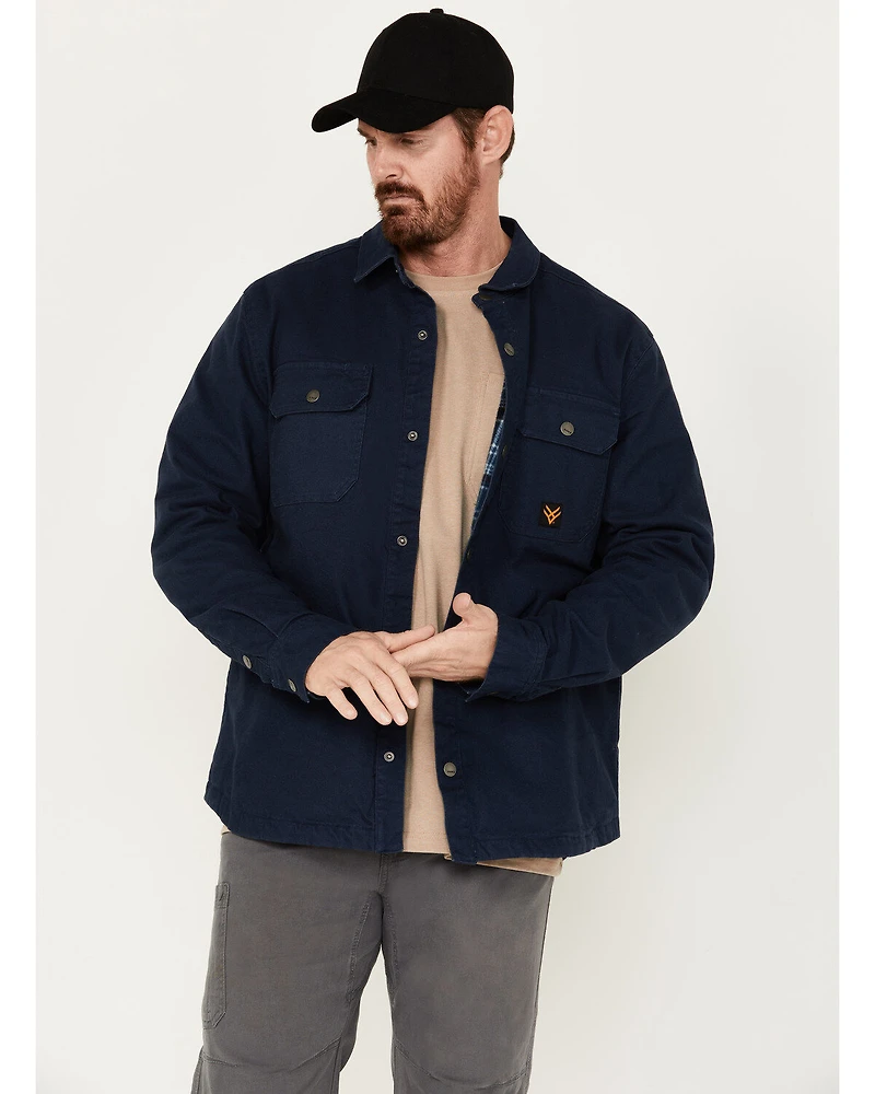Hawx Men's Weathered Canvas Fleece Lined Jacket