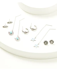 Idyllwind Women's Keller Threader Charms Earring Set - 5 Piece