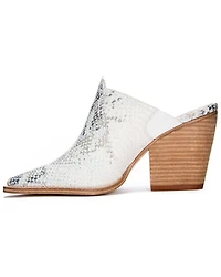 Chinese Laundry Women's Beaute Aqua Snake Print Fashion Mule - Round Toe