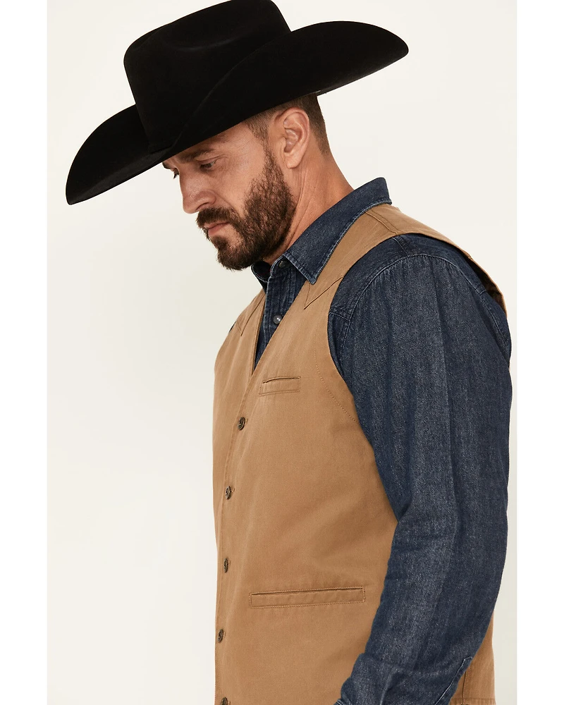 Cody James Men's Pancho Villa Oil Skin Vest