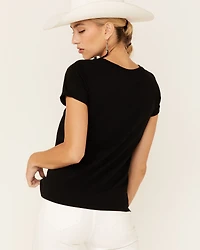 Shyanne Women's Namaste Days & Rodeo Nights Graphic Short Sleeve Tee