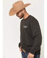 Wrangler Men's Steerhead Graphic Crewneck Sweatshirt