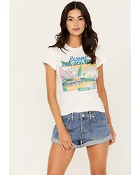 Wrangler Women's Support Your Local Ranch Rainbow Graphic Tee