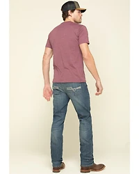 Cody James Men's Stone Cold Wash Jackson Slim Straight Stretch Denim Jeans