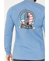 Benchmark FR Men's World Famous Crude Oil Long Sleeve Work T-Shirt