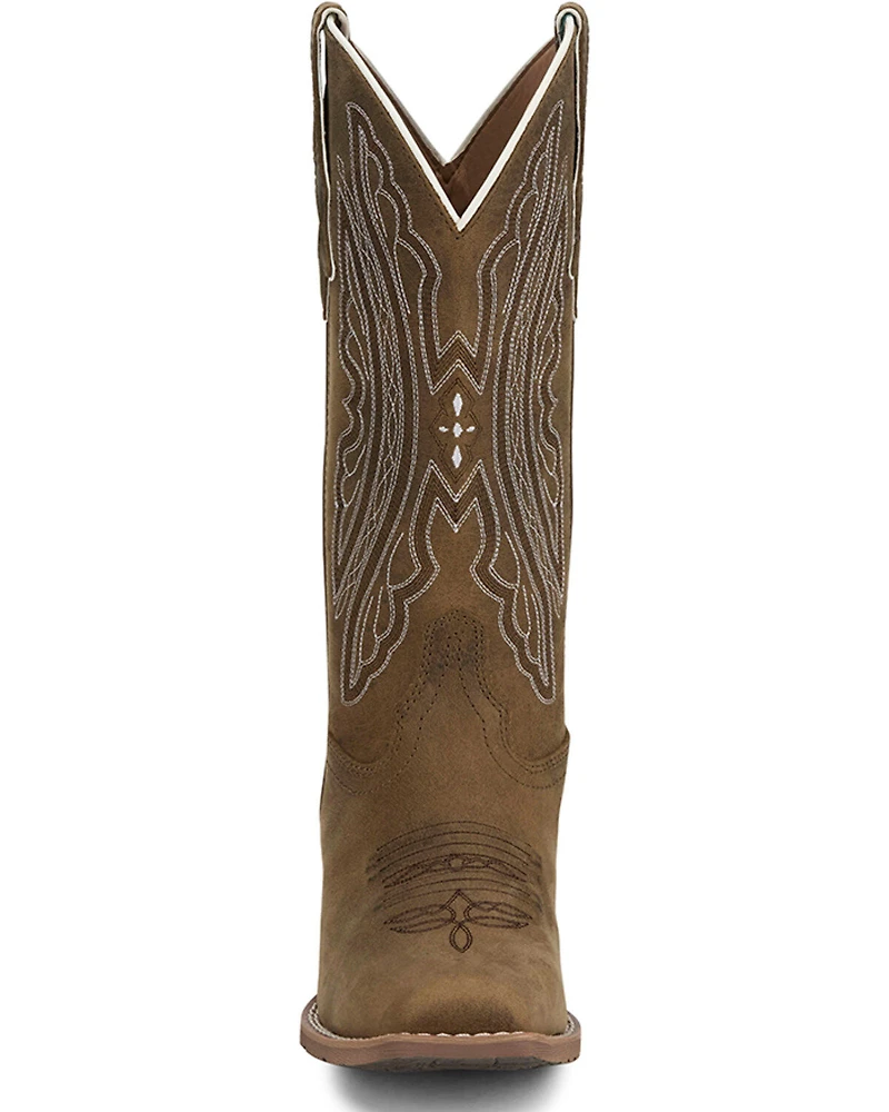 Justin Women's Rein Performance Western Boots - Square Toe