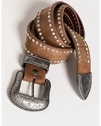 Shyanne Women's Rhinestone Border Belt