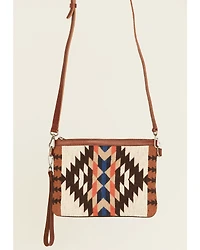 Shyanne Women's Frontier Southwestern Woven Crossbody Bag