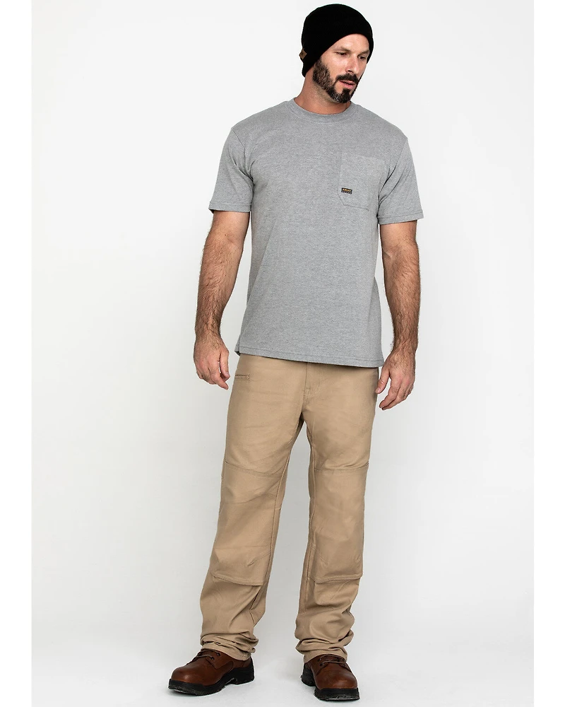 Ariat Men's Rebar Cotton Strong American Grit Short Sleeve Work T-Shirt