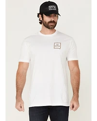 Brixton Men's Boot Barn Exclusive Alpha Square Lasso Short Sleeve Graphic T-Shirt