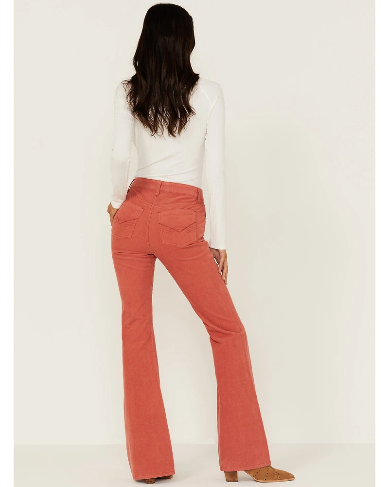 Idyllwind Women's High Risin' Flare Stretch Corduroy Jeans