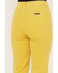 Rolla's Women's Corduroy High Rise Eastcoast Ankle Flare Jeans