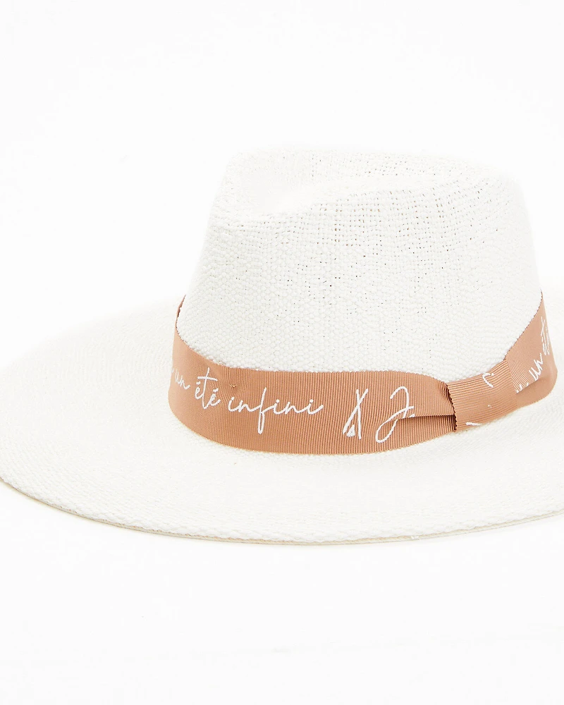 Nikki Beach Women's Malaga Australian Straw Western Fashion Hat