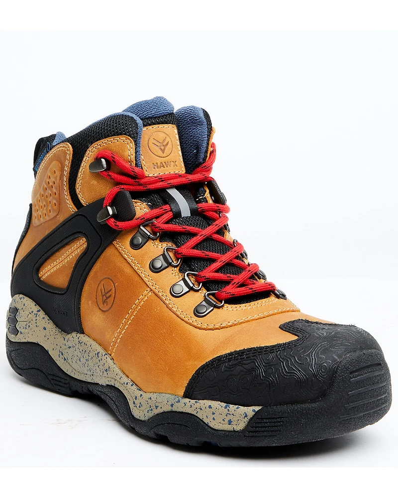Hawx Men's 5" Talon 3 Waterproof Lace-Up Hiking Work Boots - Broad Square Toe