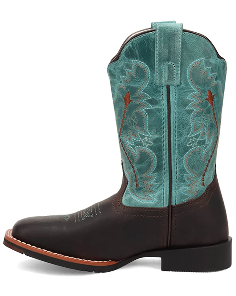 Dan Post Girls' Salina Western Boots - Broad Square Toe