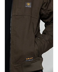 Ariat Men's Rebar Dura Canvas Zip-Front Work Jacket