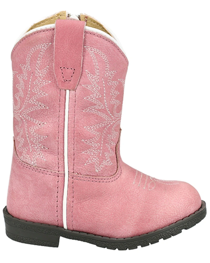 Smoky Mountain Toddler Girls' Hopalong Western Boots - Round Toe