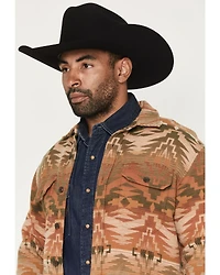 Pendleton Men's Driftwood Printed Button-Down Shirt Jacket