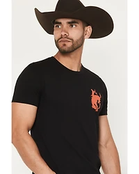 Pendleton Men's Whisky Let'er Buck Short Sleeve Graphic T-Shirt