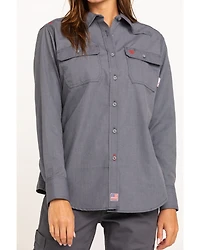 Ariat Women's FR Featherlight Long Sleeve Work Shirt