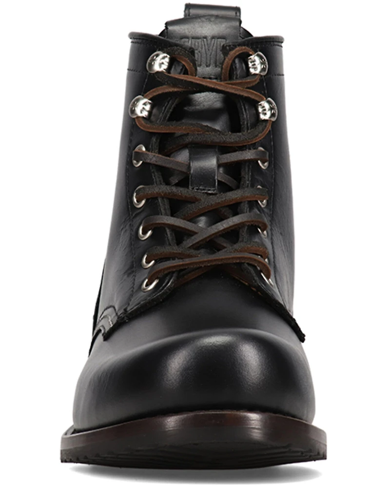Frye Men's Hudson Workboot Plain Toe Boots - Round