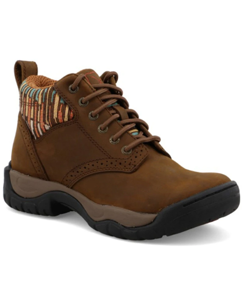 Twisted X Women's 4" All Around Lace-Up Hiking Work Boot - Round Toe