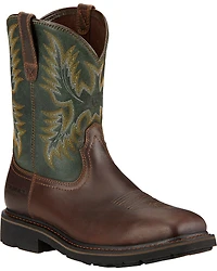 Ariat Men's Sierra Western Work Boots - Steel Toe