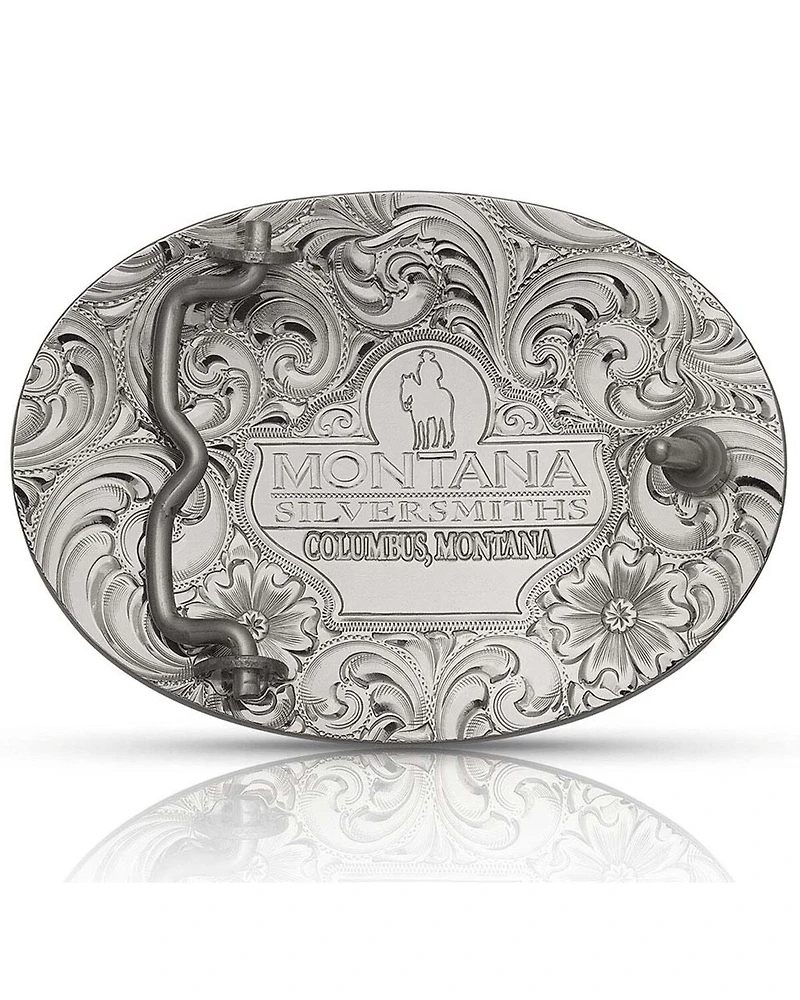 Montana Silversmiths Men's Classic Eagle Buckle