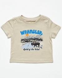 Wrangler Infant Boys' Buffalo Short Sleeve Graphic T-Shirt