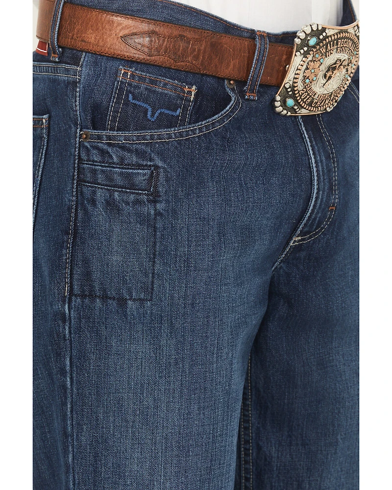 Kimes Ranch Men's Raw Dillon Low Relaxed Bootcut Jeans