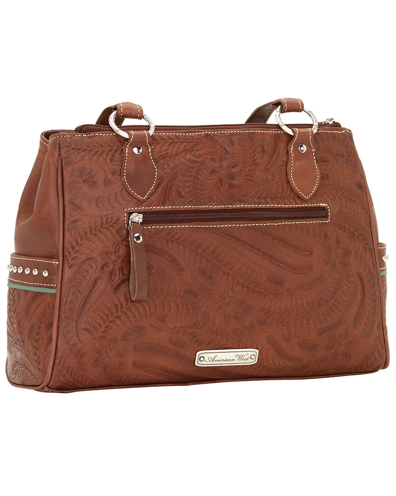 American West Lady Lace Multi-Compartment Tote
