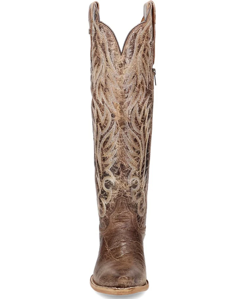 Dan Post Women's Rustic Ridge Tall Western Boots - Snip Toe