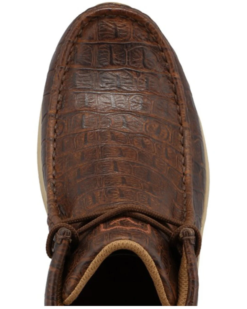 Twisted X Men's Feather X™ Caiman Print Casual Shoes - Moc Toe