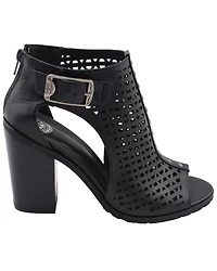 Milwaukee Performance Women's Platform Heel Mesh Top Sandals