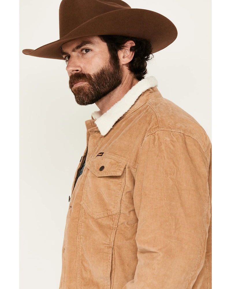 Wrangler Men's Sherpa Lined Corduroy Jacket