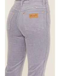 Wrangler Women's Wild West High Rise Corduroy Straight Jean