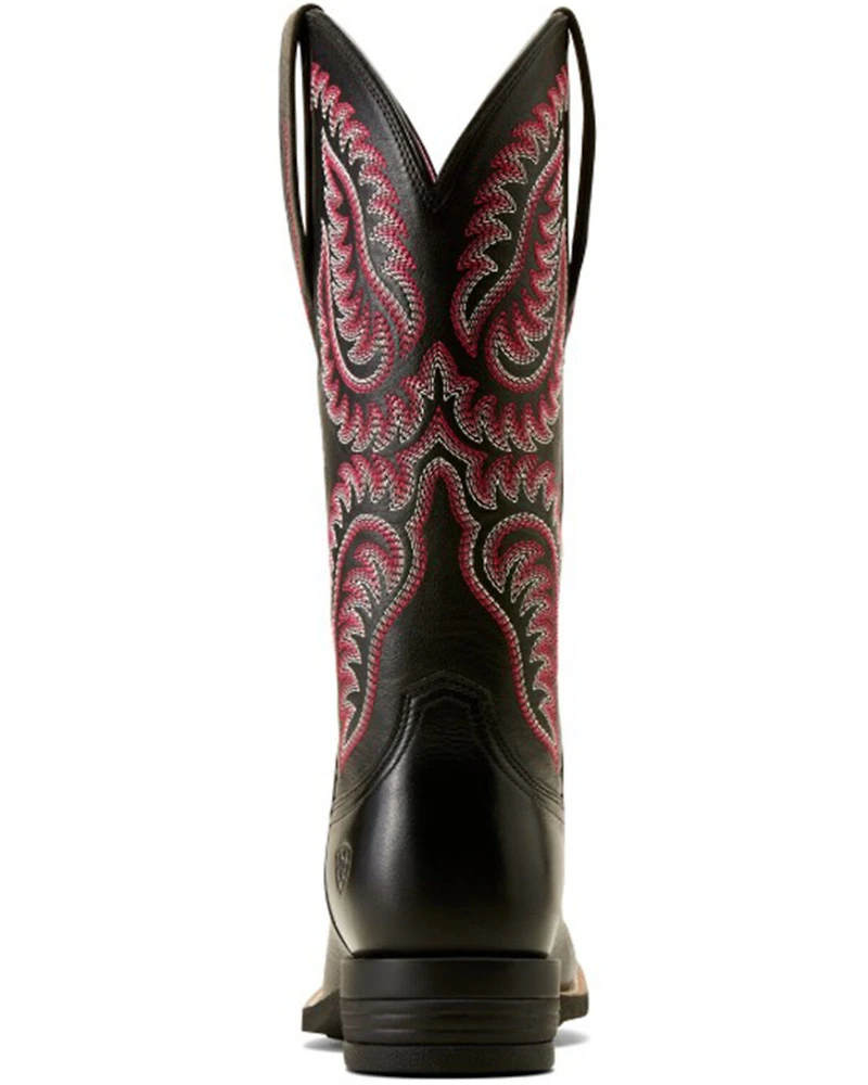 Ariat Women's Cattle Caite StretchFit Performance Western Boots - Broad Square Toe