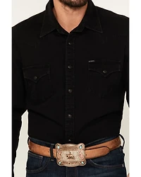 Rock & Roll Denim Men's Long Sleeve Snap Western Shirt