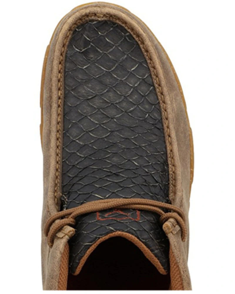 Twisted X Men's Exotic Seabass Chukka Driving Mocs