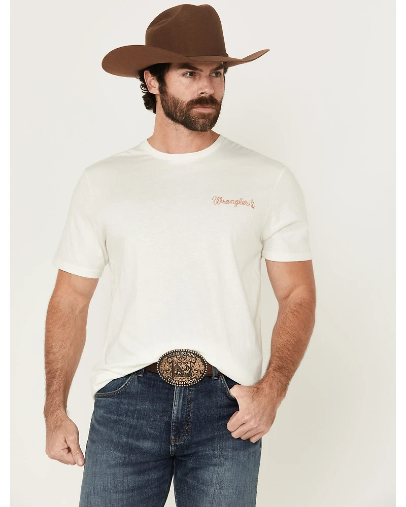 Wrangler Men's Boot Barn Exclusive Roping Logo Short Sleeve Graphic T-Shirt