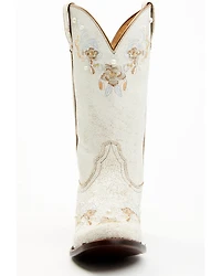 Shyanne Women's Byrdie Crack Embroidered Western Boots - Round Toe