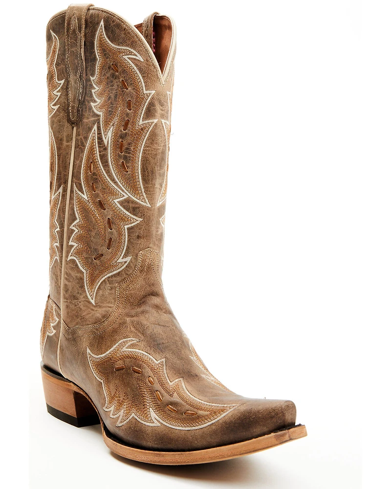 Dan Post Men's Racer Tall Western Boots - Snip Toe