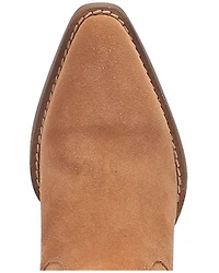 Dingo Women's Fandango Fringe Suede Western Booties - Snip Toe